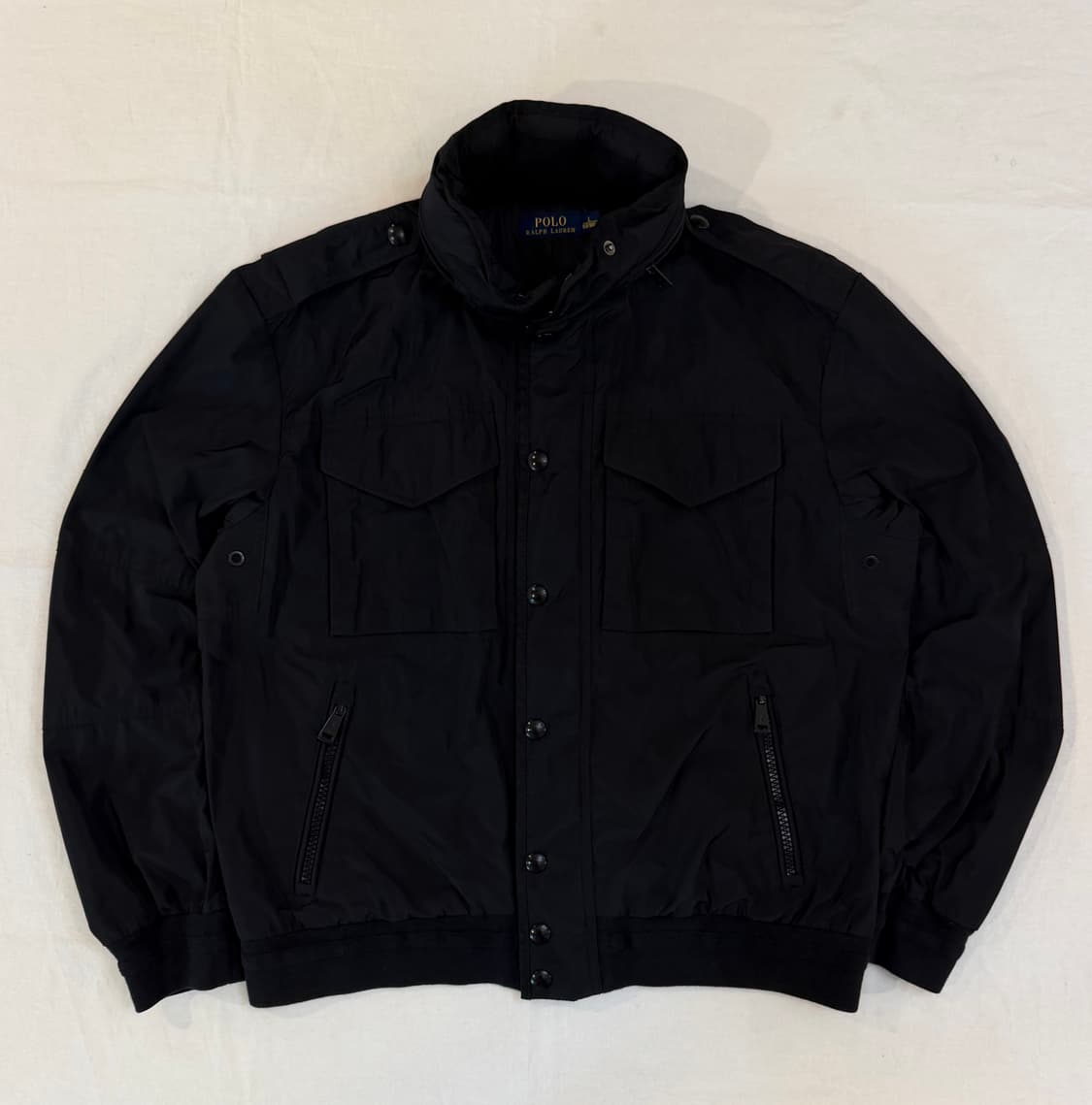 폴로 랄프로렌 유틸리티 에어본 봄버자켓 필드자켓 블랙 상품이미지5
