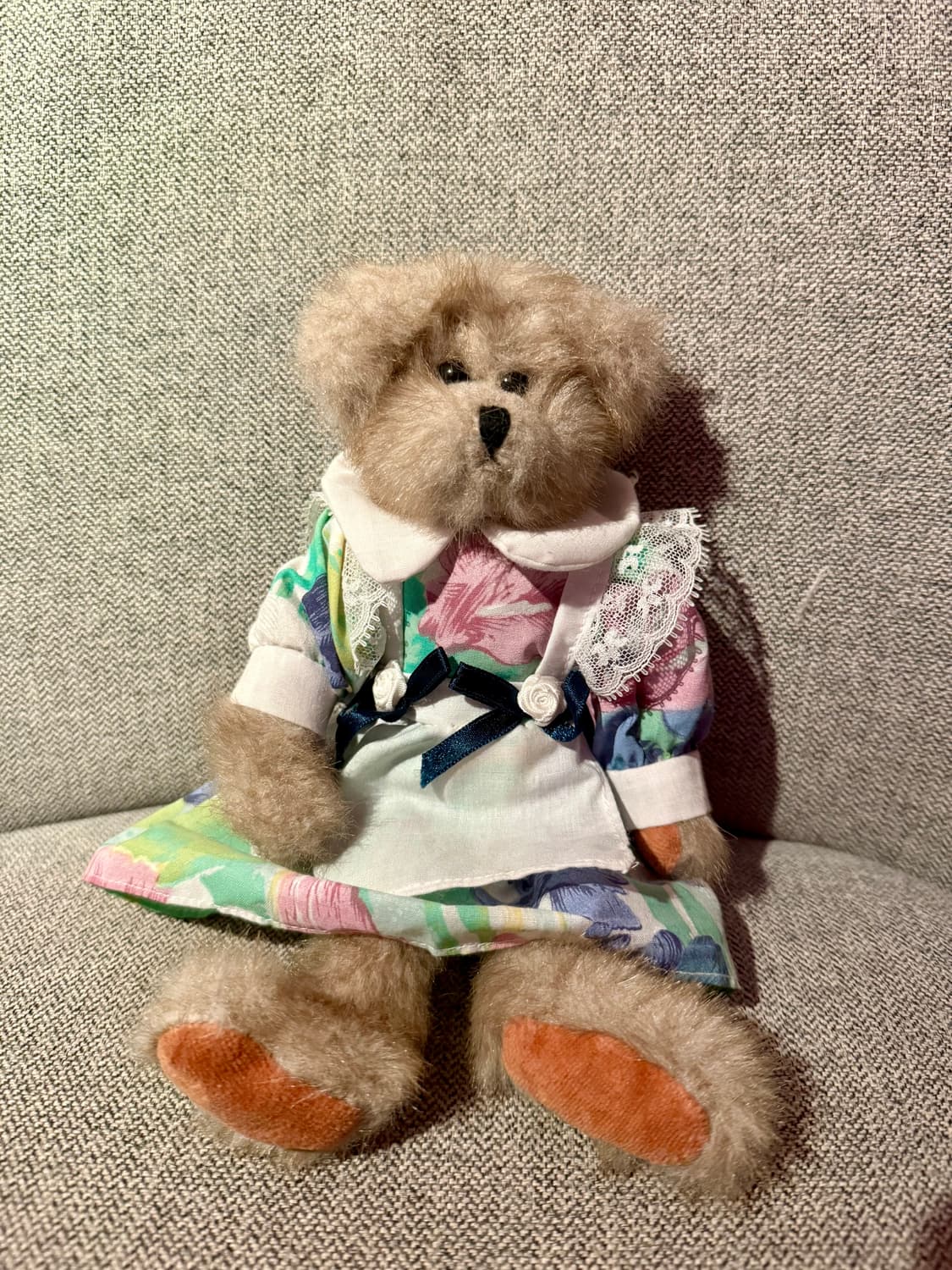 보이즈베어 꽃무늬 원피스 곰인형 봉제인형 테디베어 상품이미지1