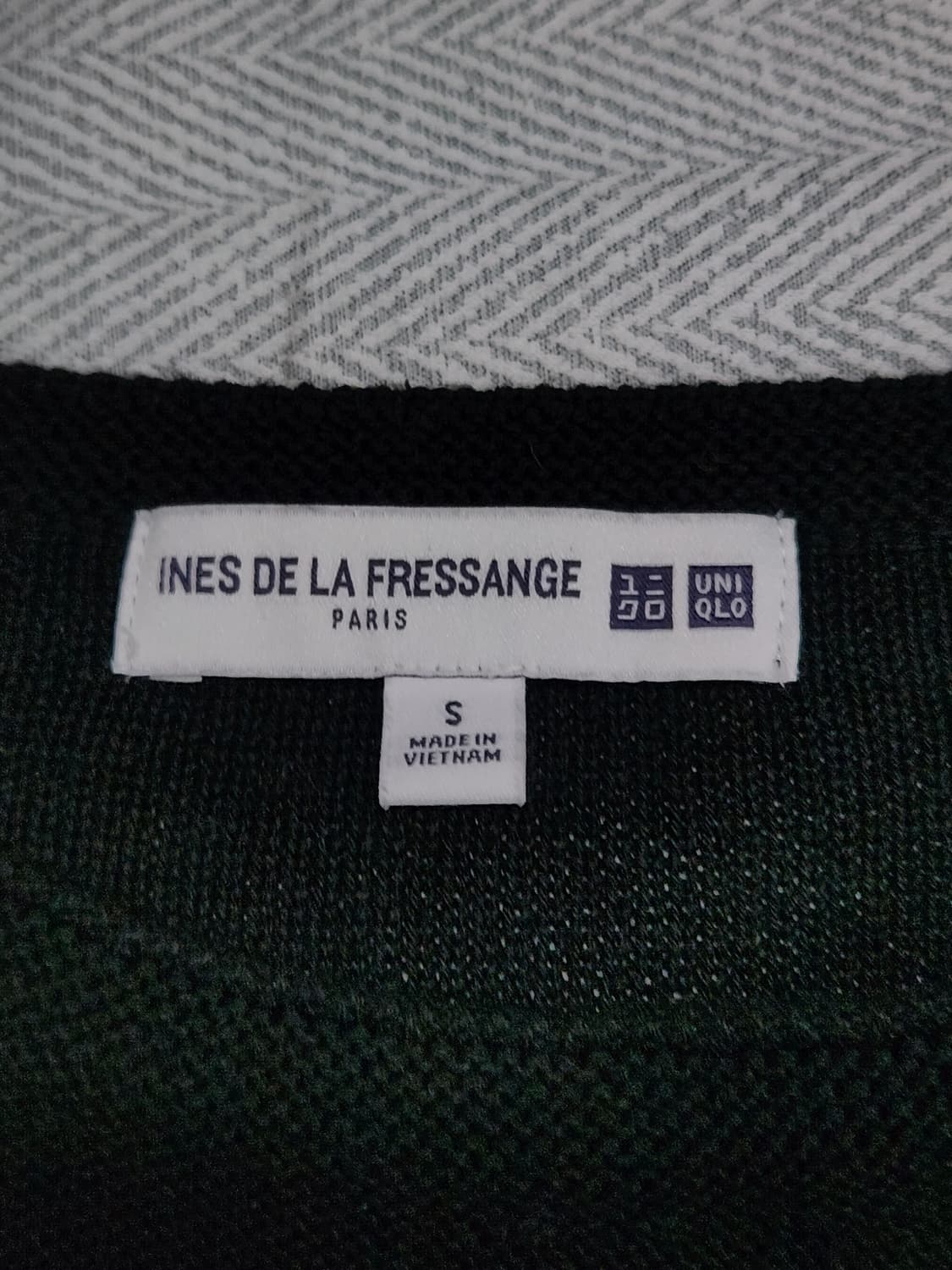 [S] 유니클로 이네스 콜라보 스트라이프 니트 여성 S사이즈 상품이미지4