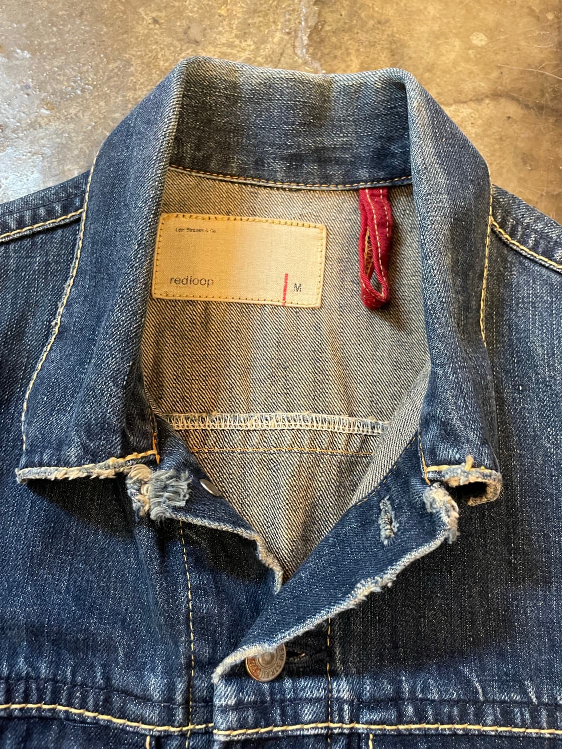 리바이스 redloop 데님 트러커 자켓 상품이미지6