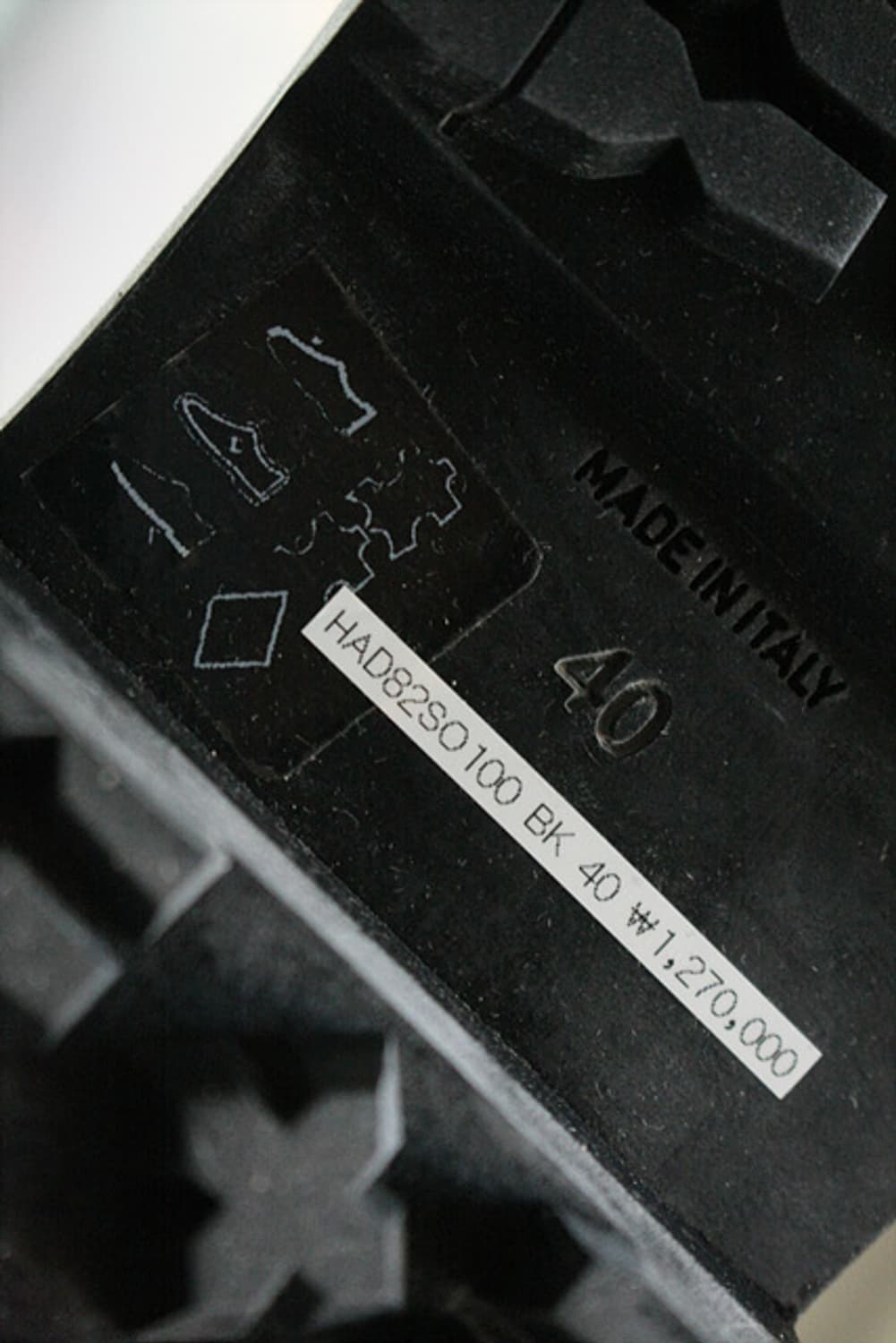 ANN DEMEULMEESTER 블랙 가죽 워커 부츠 새제품 상품이미지8