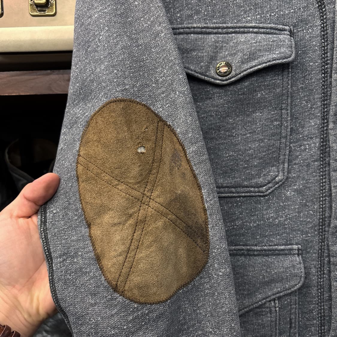 90s 폴로랄프로렌 네이티브 패턴 4포켓 스킬니트 스웻 가디건 N1168 상품이미지6