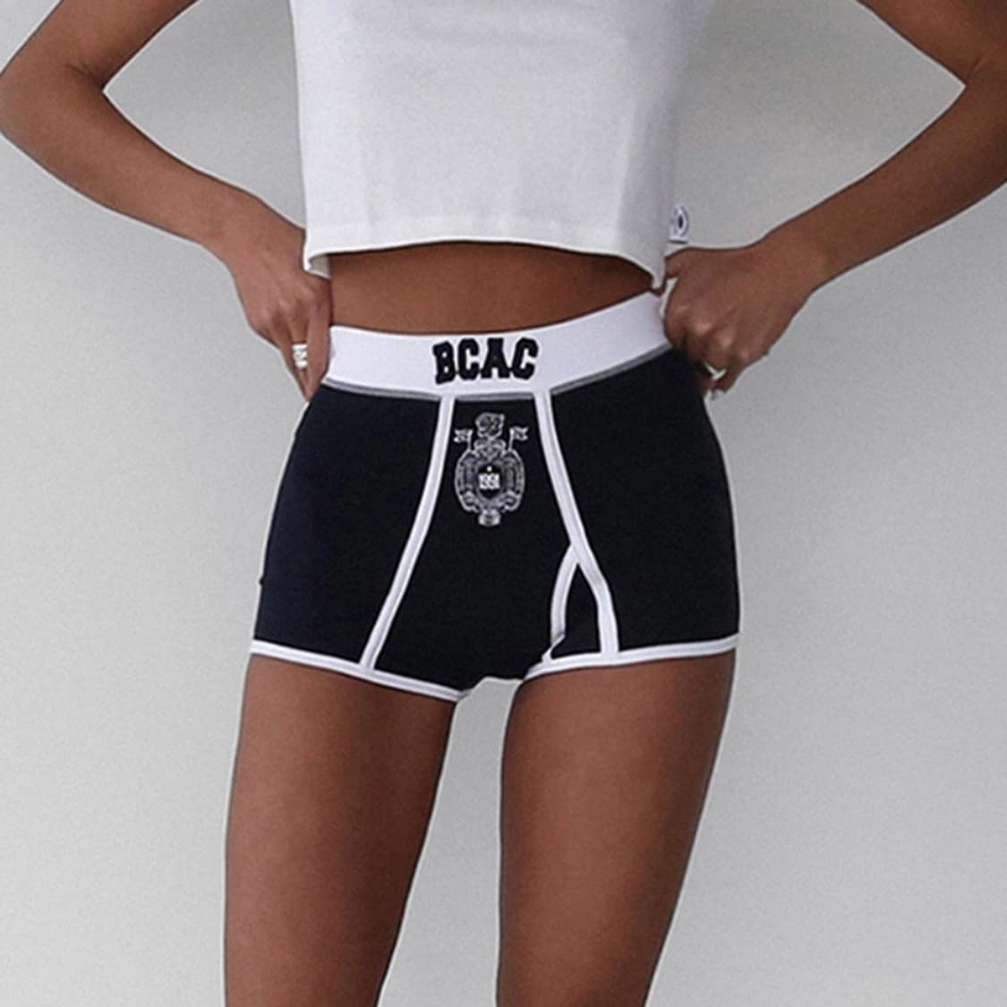 배드블러드 BCAC 엠블렘 아쿠아 복서 네이비 S 상품이미지1