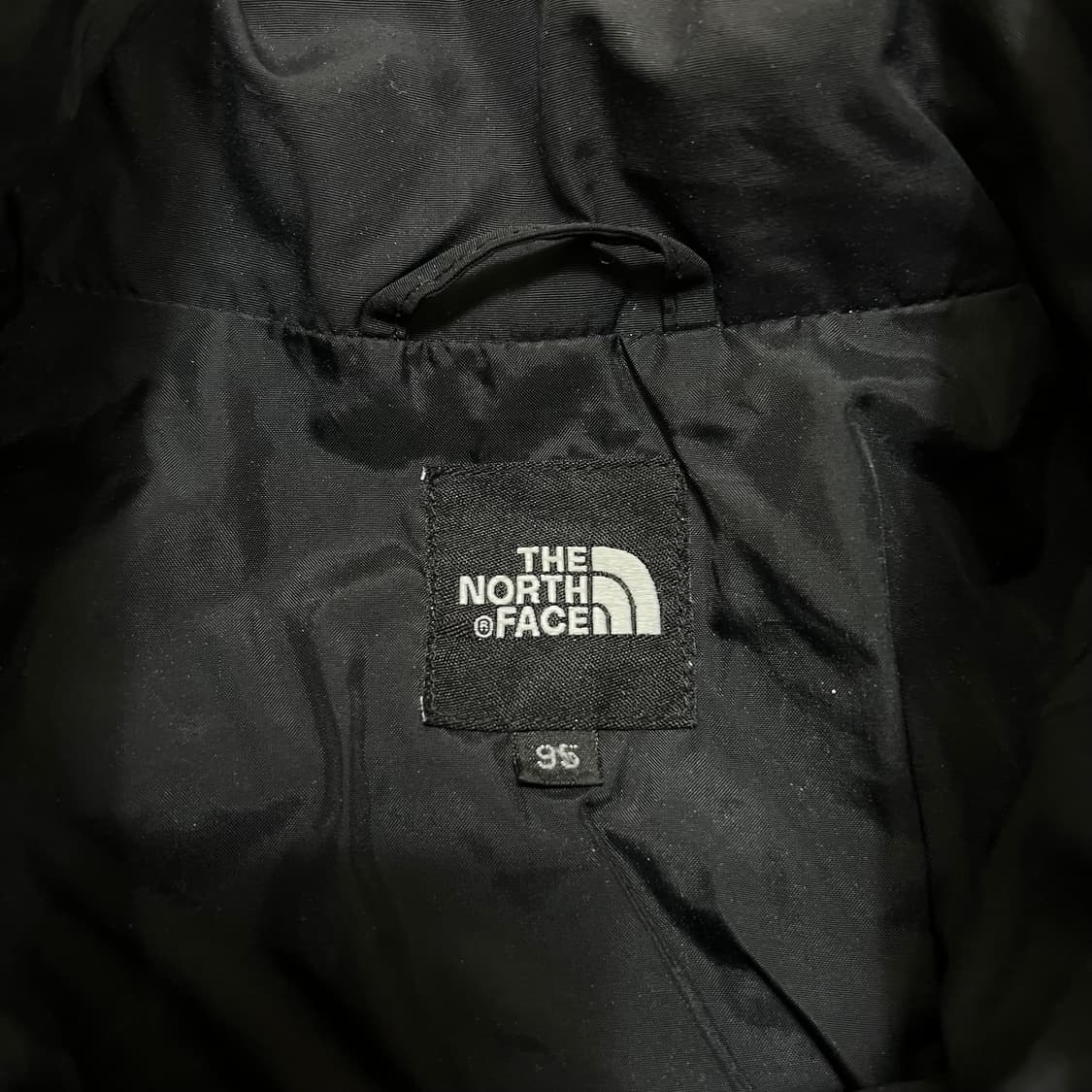 노스페이스 스탠드넥 로고 자수 바람막이 자켓 [블랙] M/95 상품이미지5