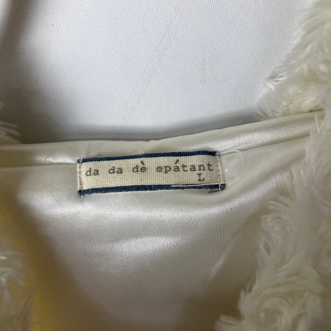 [da da de epatant] 더플 플리스 퍼 후디 자켓 상품이미지5