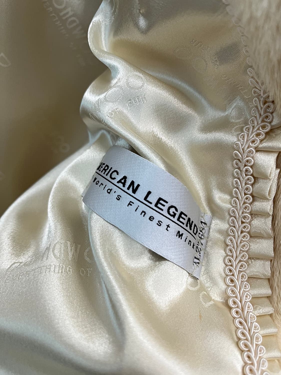 여) 동우모피 크림 후디 밍크자켓 상품이미지8