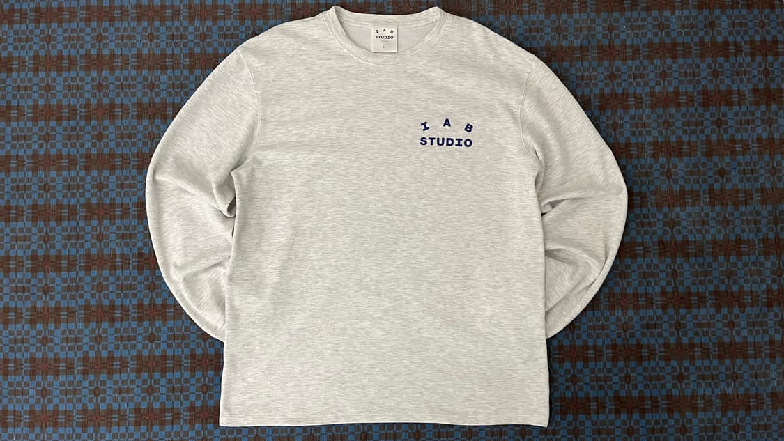 IAB Studio 롱슬리브 라이트그레이 상품이미지1