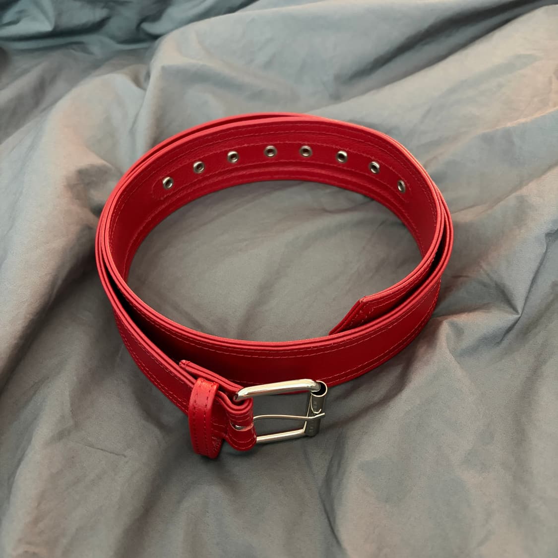 [OS] MARCELINE TIE BELT RED 마르셀린 타이 벨트 상품이미지4