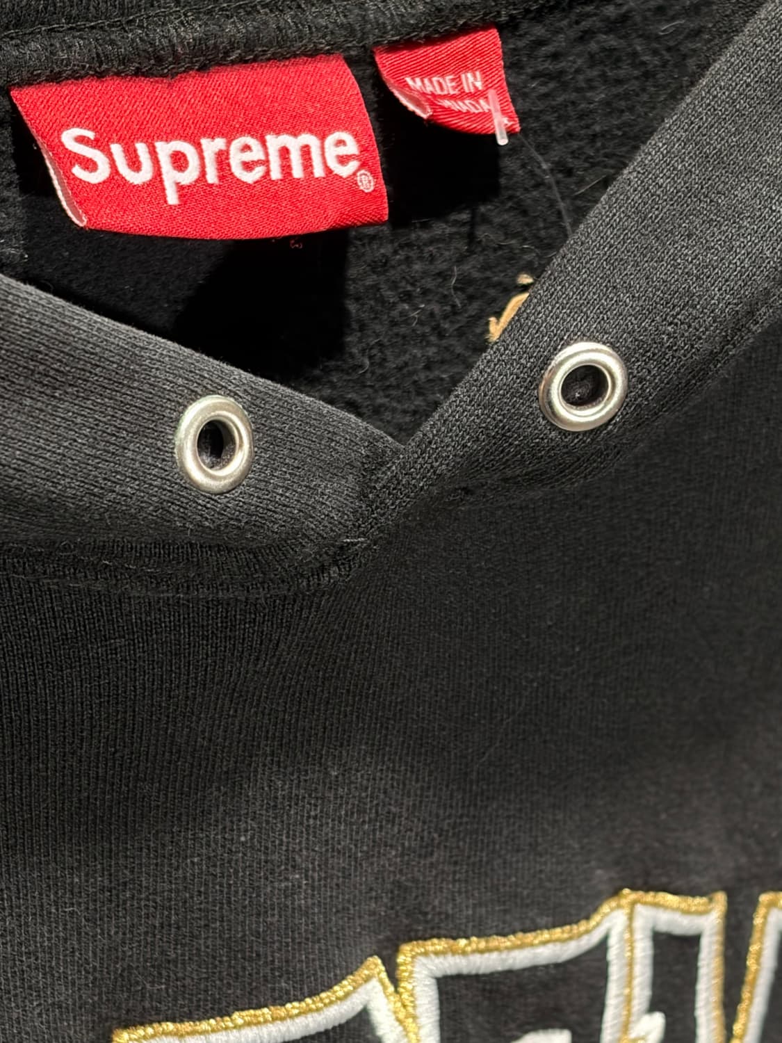 L SUPREME 슈프림 빅패치 스펠링 컬러믹스 후드티 상품이미지8