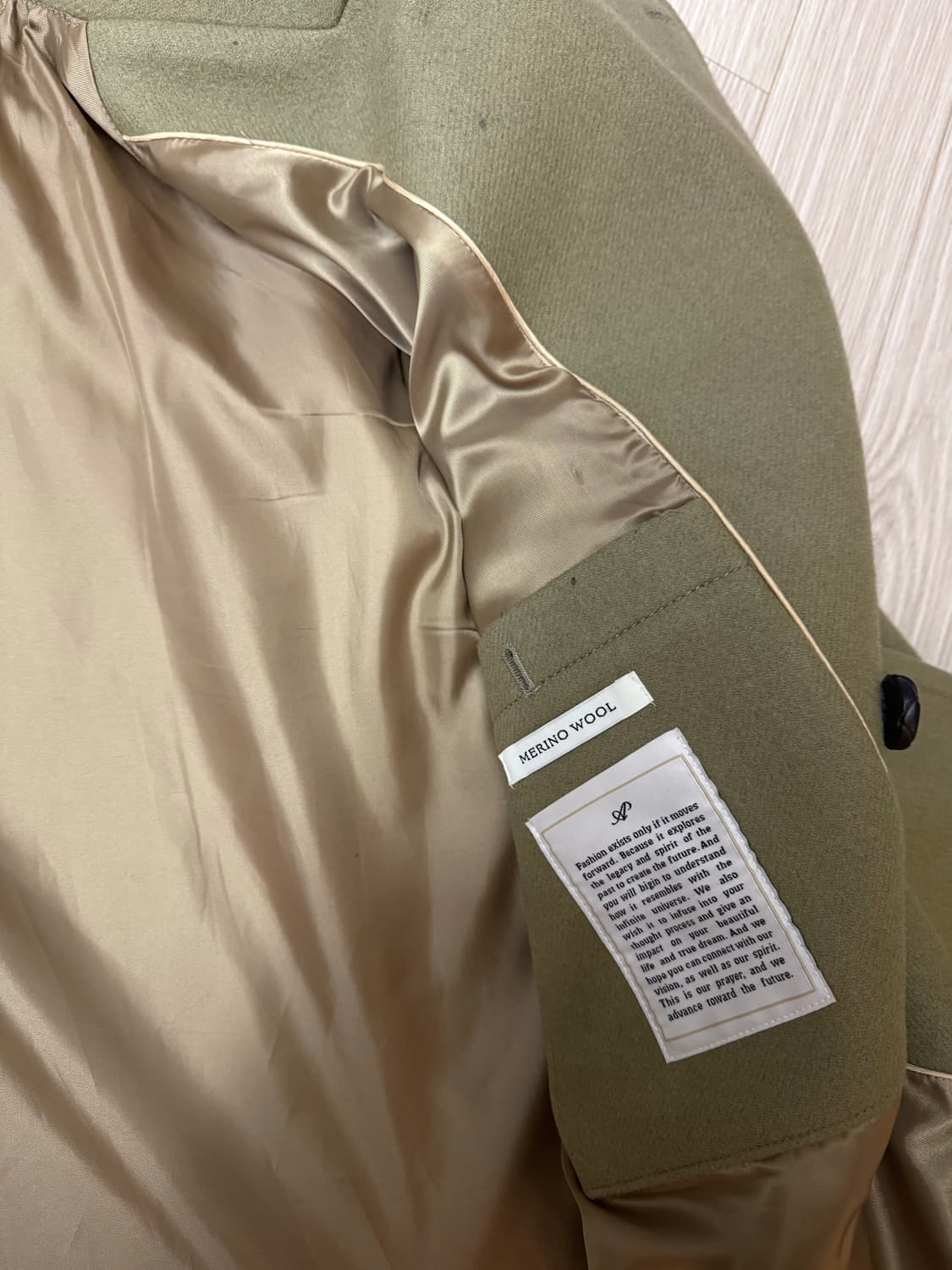 에프터프레이 셔먼 더블 피코트 모카 M 상품이미지4