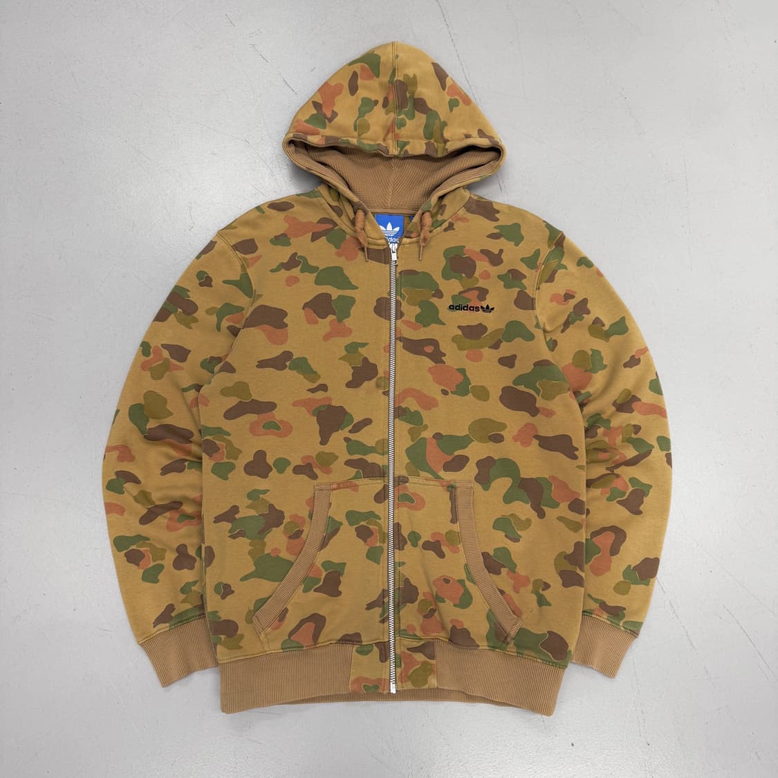 아디다스 베켄바우어 카모 후드집업 상품이미지2