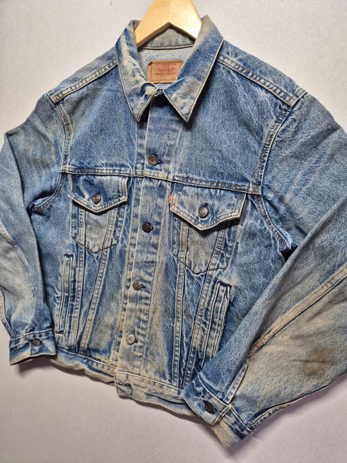 [실측 M] 80s US Made 리바이스 트러커 -112 상품이미지2
