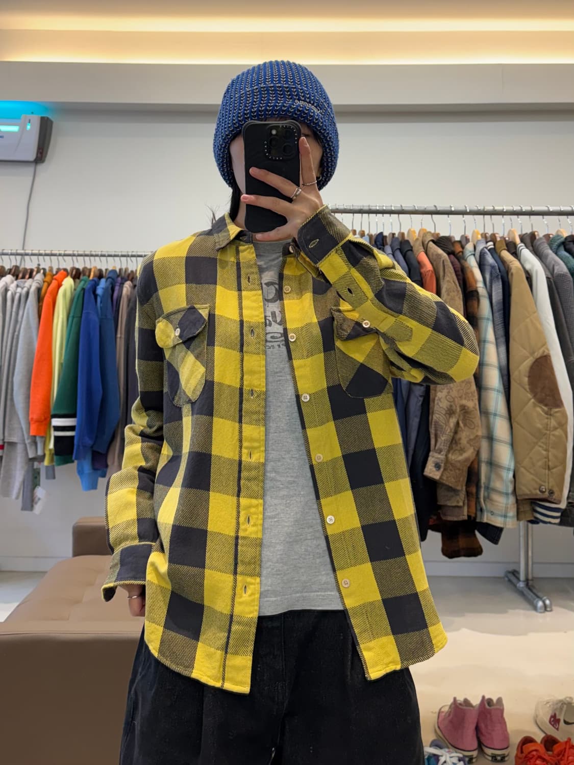 리바이스 웨스턴 체크 셔츠 상품이미지6