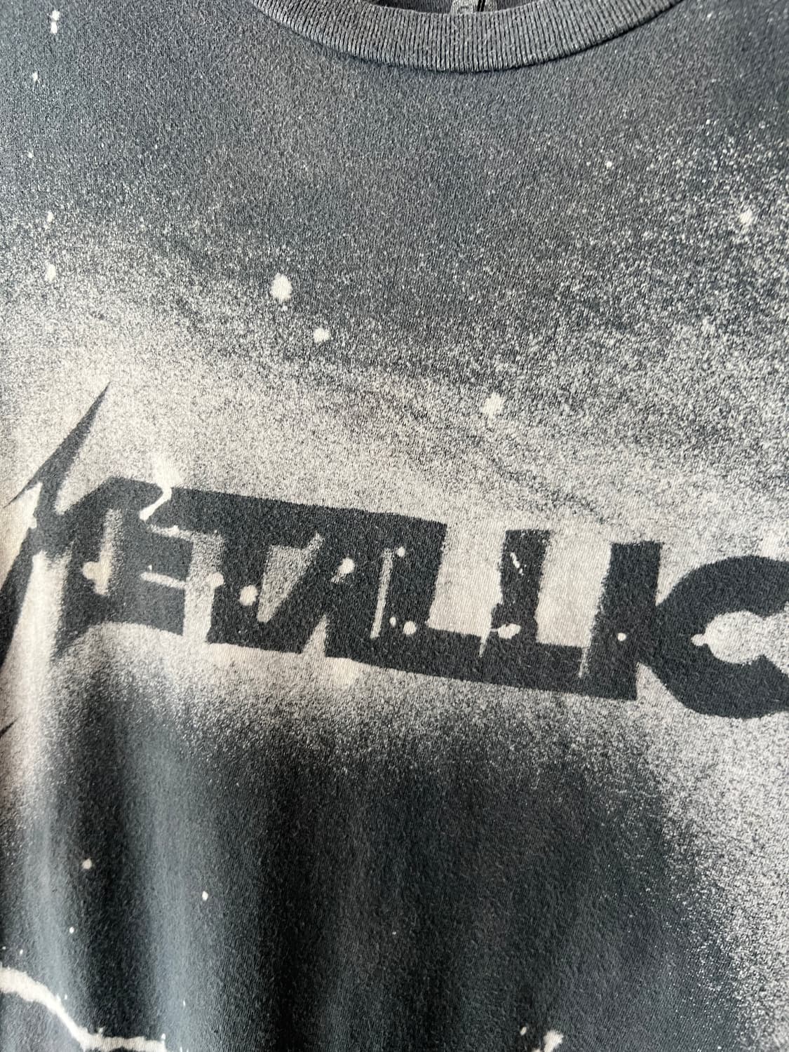 [S]METALLICA 메탈리카 블리치 다잉 티셔츠 상품이미지4