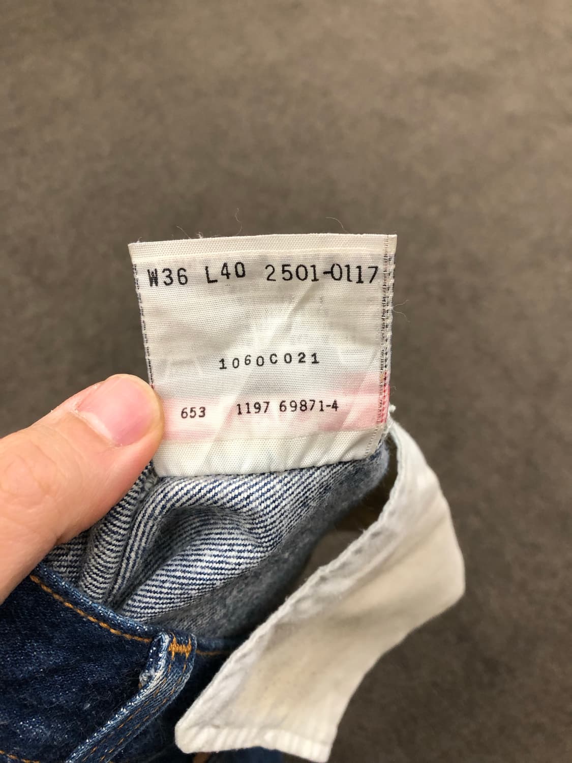 90s 리바이스 501 w36 L40 상품이미지6