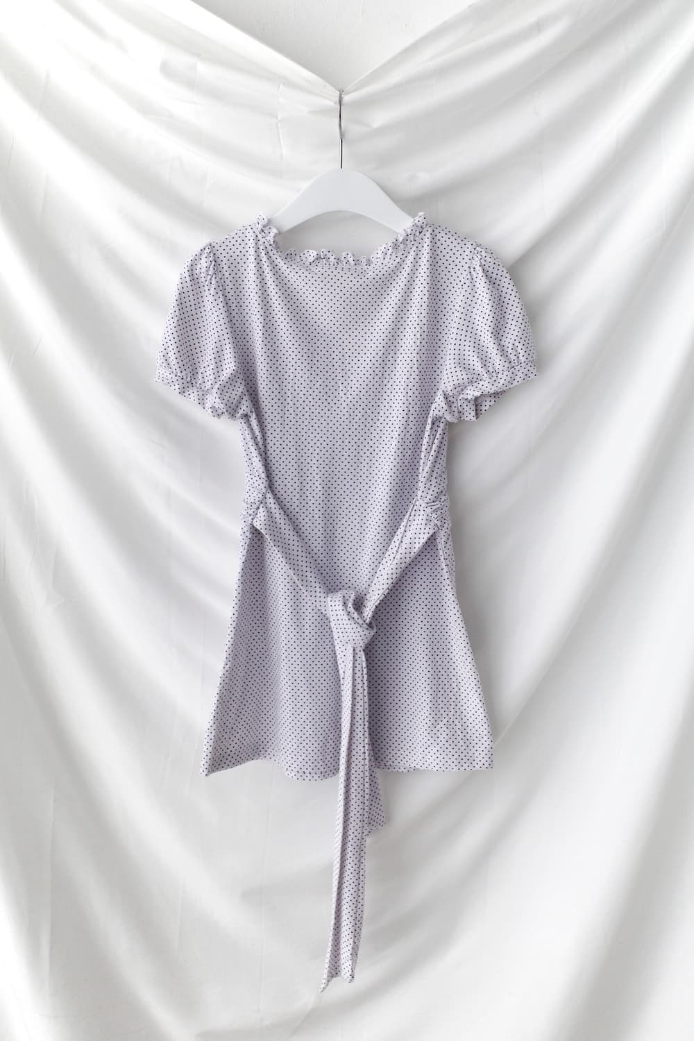 dot ribbon half T 상품이미지2