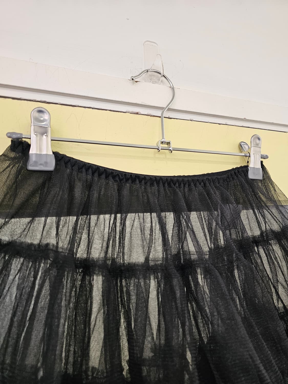 블랙 미니 시스루 튜튜 상품이미지3