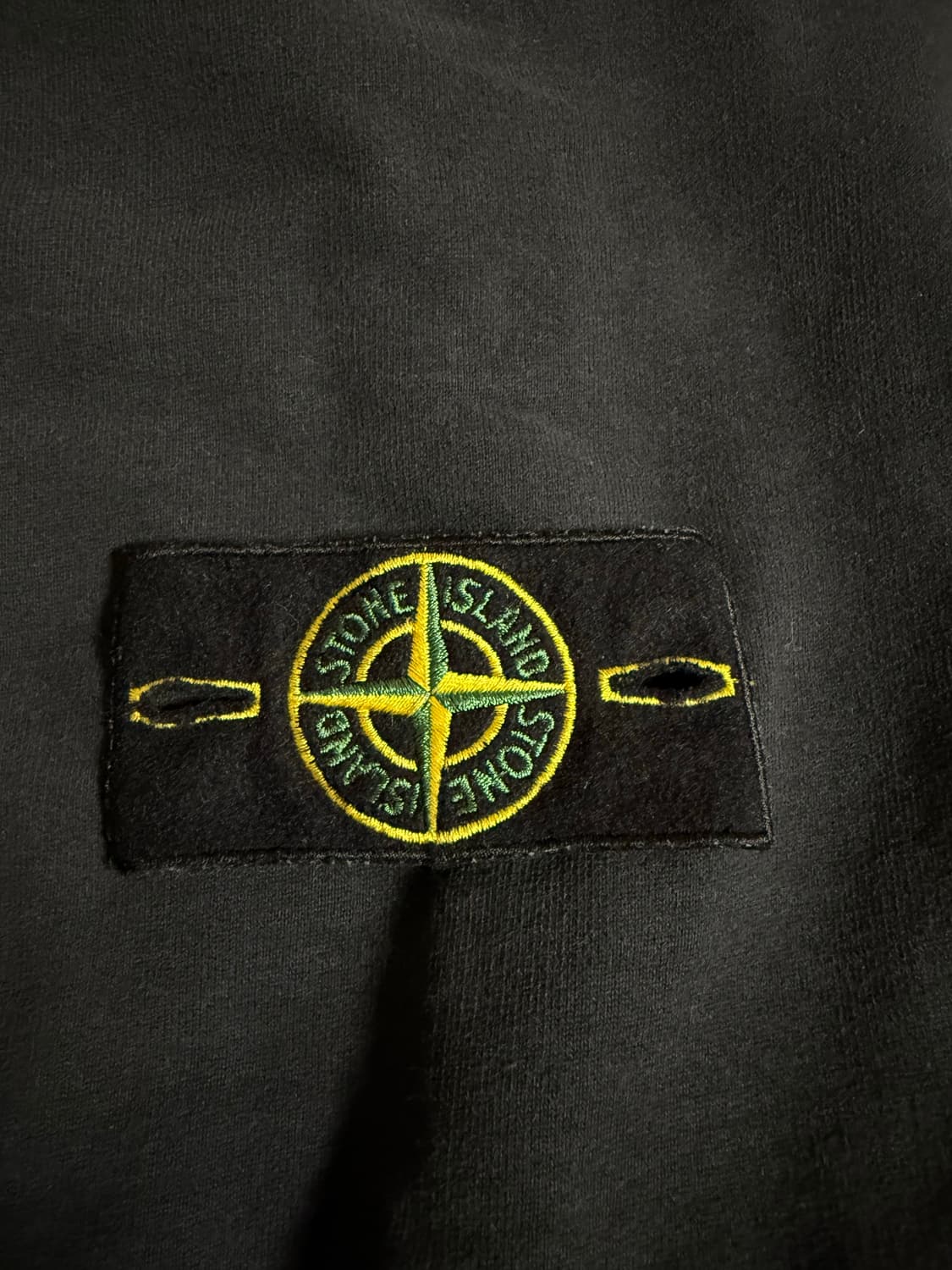 스톤아일랜드 기모 블랙 맨투맨 s사이즈 상품이미지1