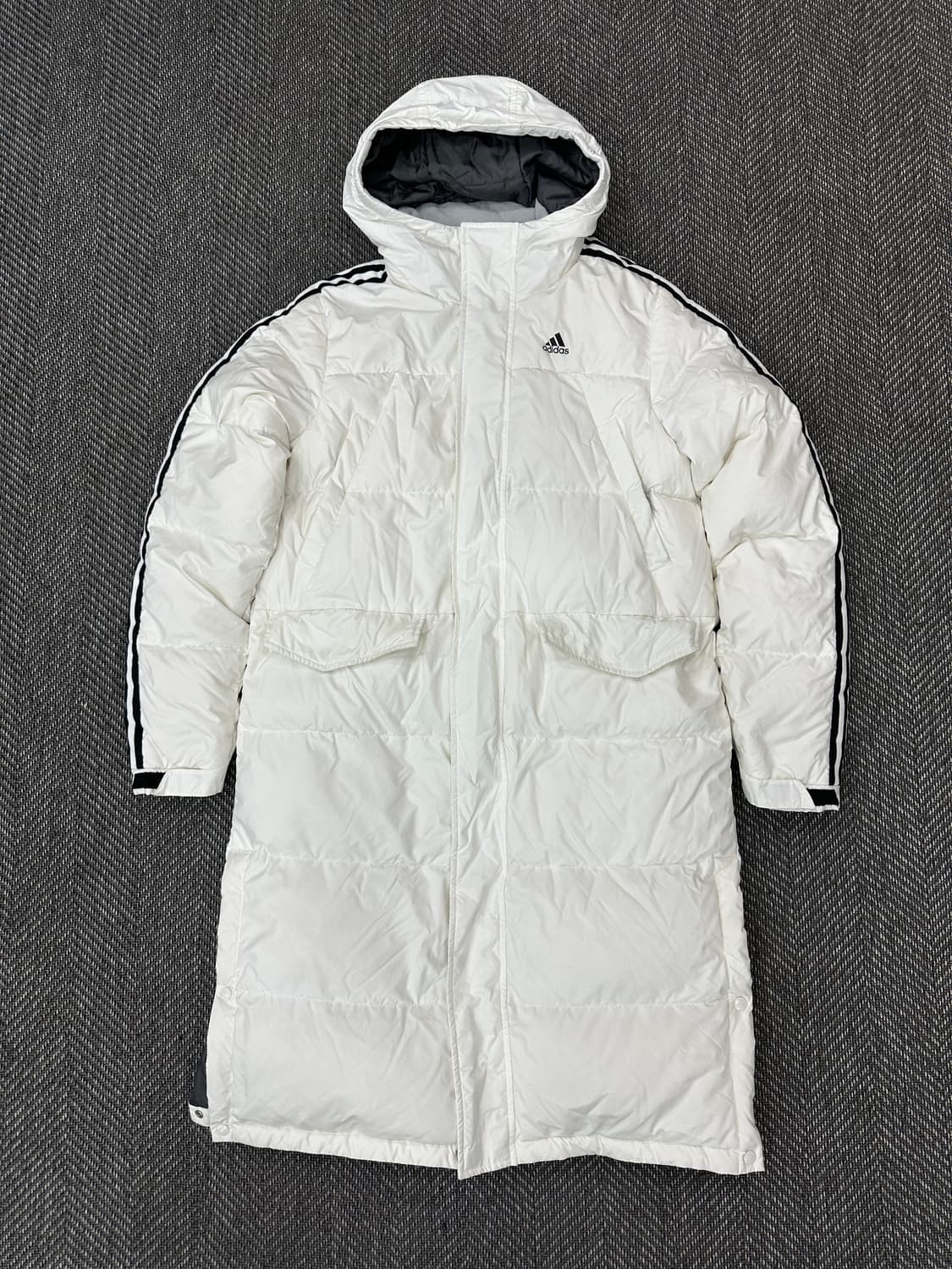 아디다스 롱패딩 화이트 상품이미지1