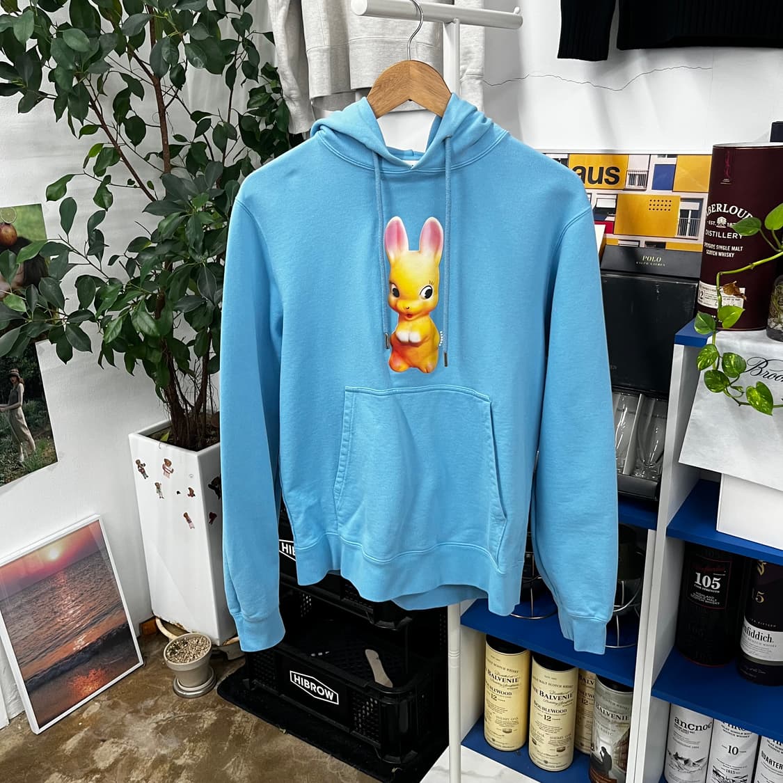 산드로 버니 프린팅 후드 M 상품이미지1