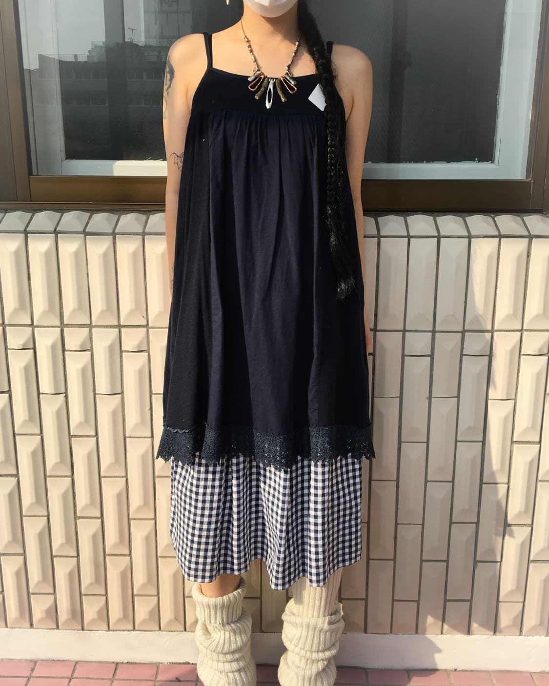 Crochet trimming point sleeveless 상품이미지1