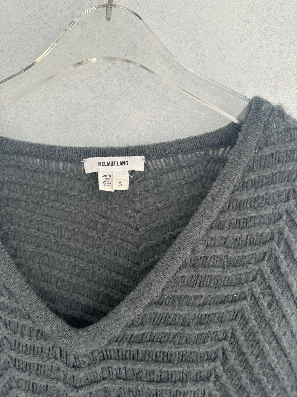 Helmut Lang V-Neck Knit 상품이미지2