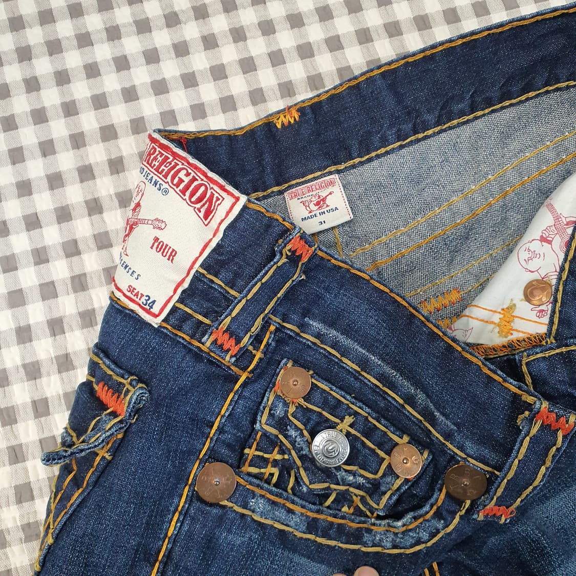 트루릴리젼 빌리슈퍼T 부츠컷 청바지 남자31 상품이미지2