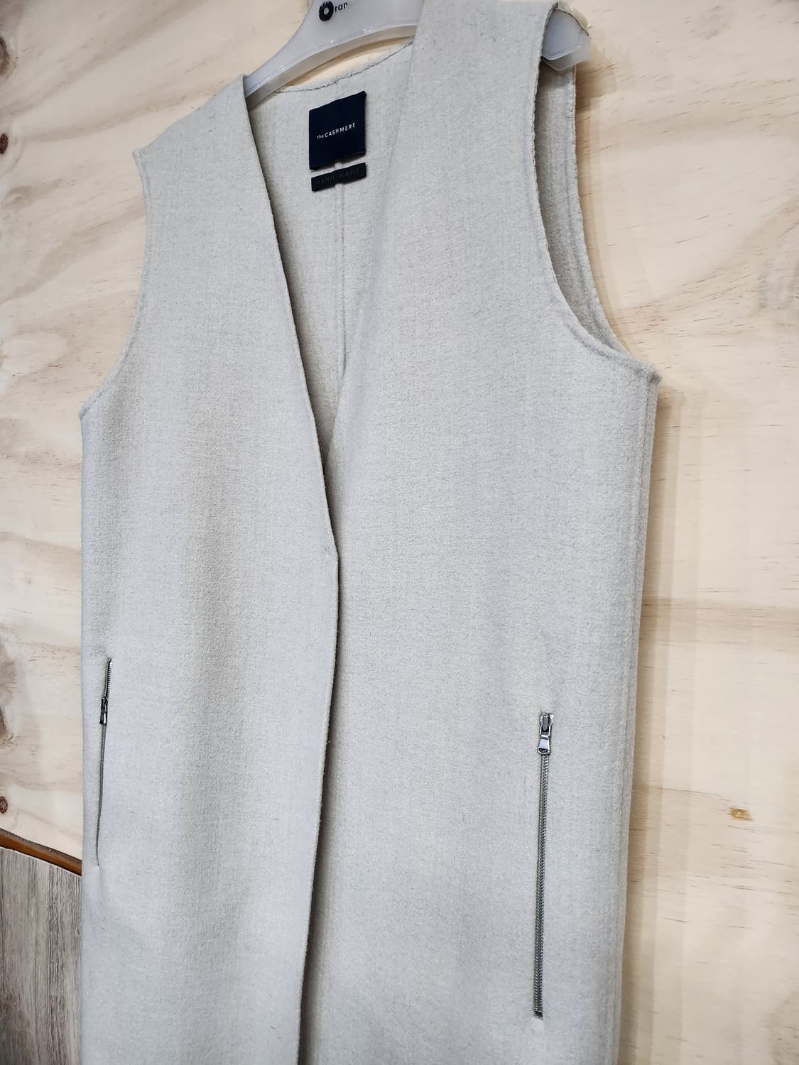 831) 한섬 더캐시미어 롱 조끼 상품이미지3