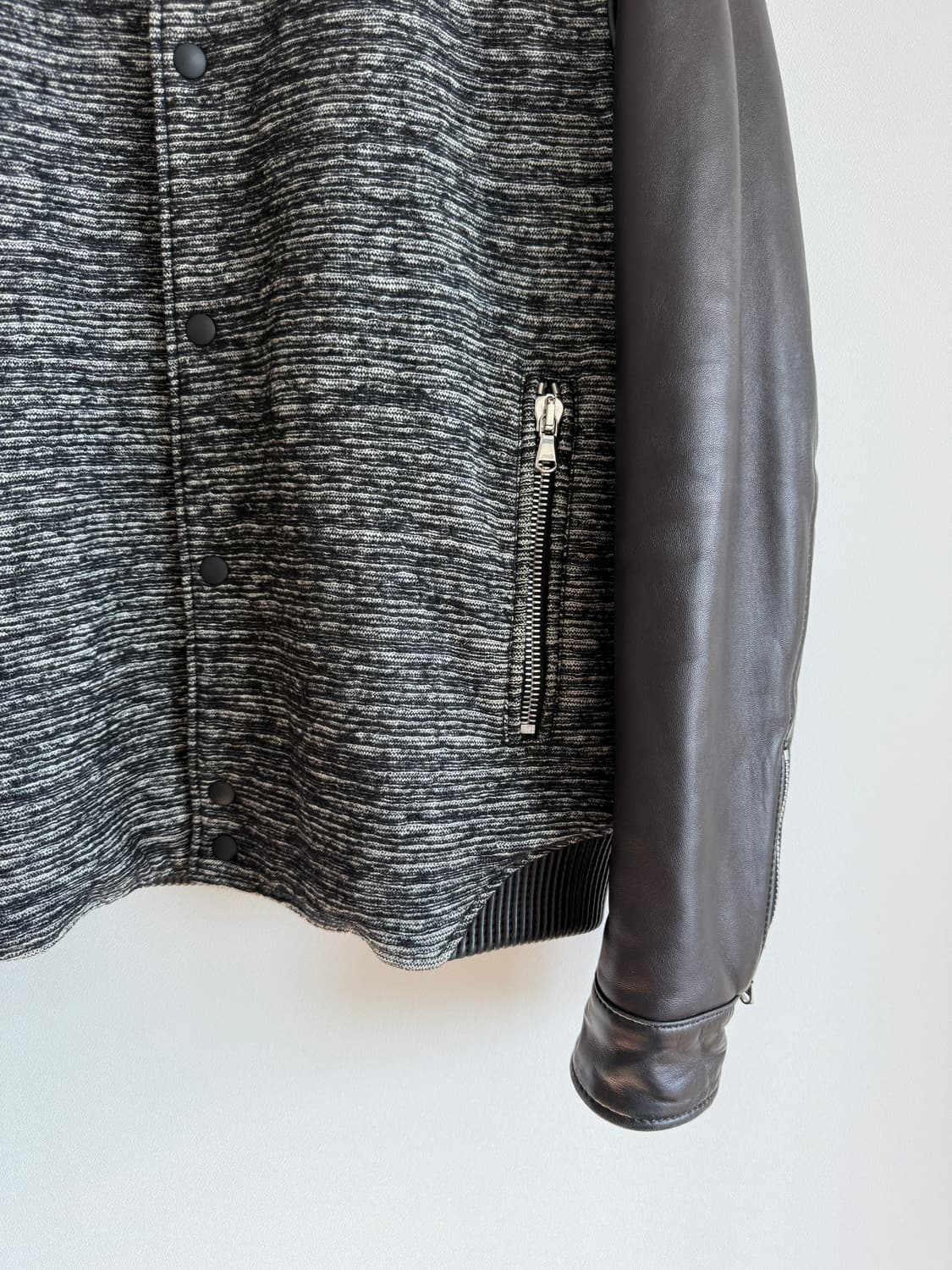 솔리드옴므(SOLID HOMME) 레더암 블루죵 자켓 상품이미지3