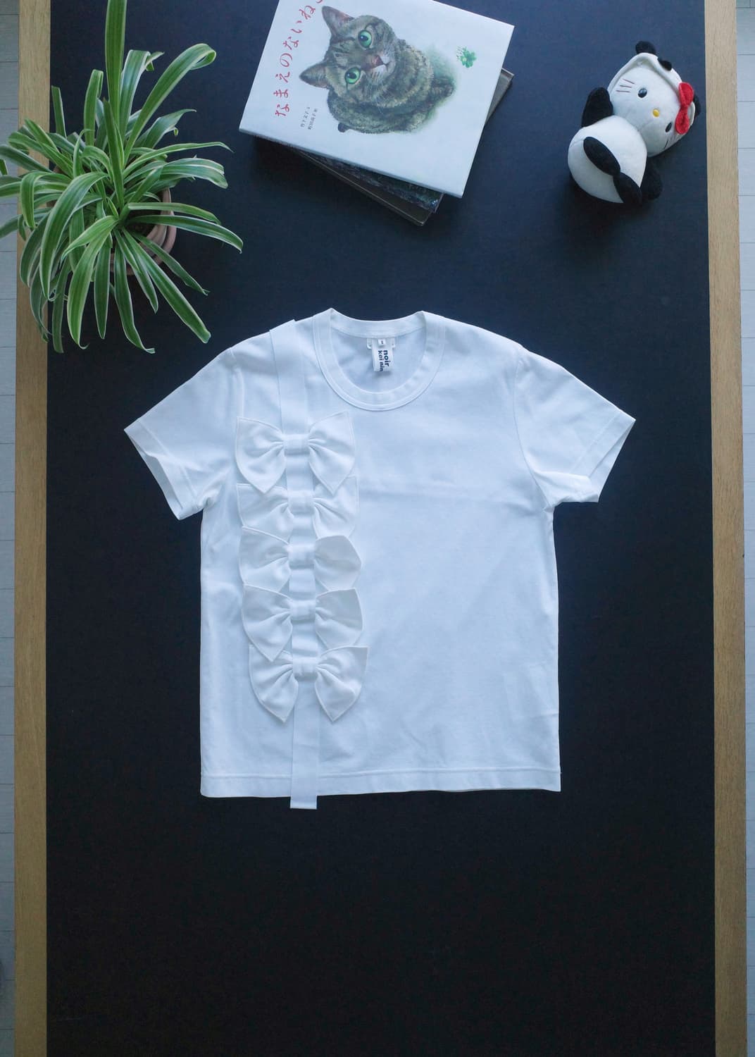 느와르 케이 니노미야 리본 티셔츠 상품이미지2