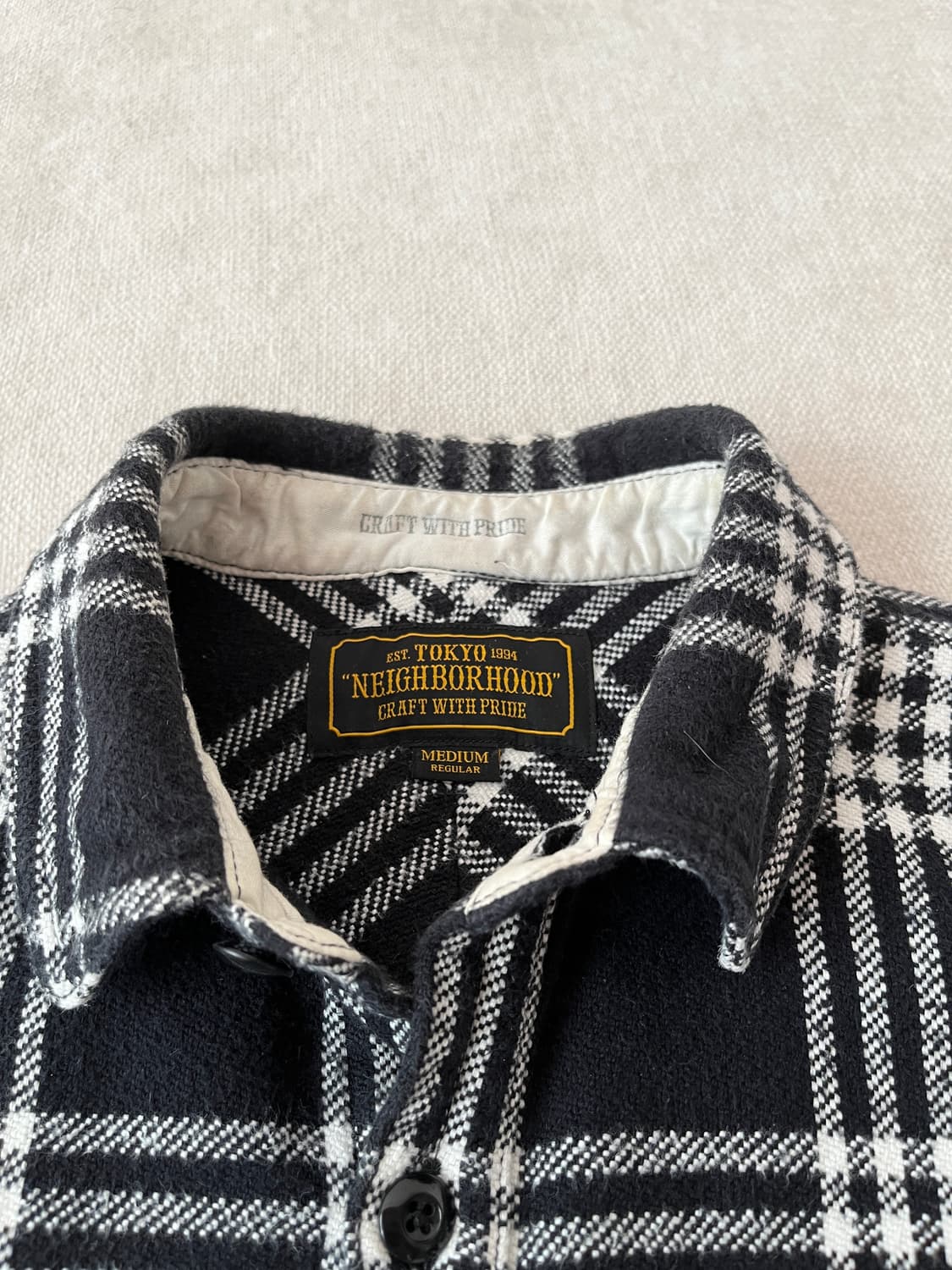 네이버후드 16fw 럼버 셔츠 상품이미지3