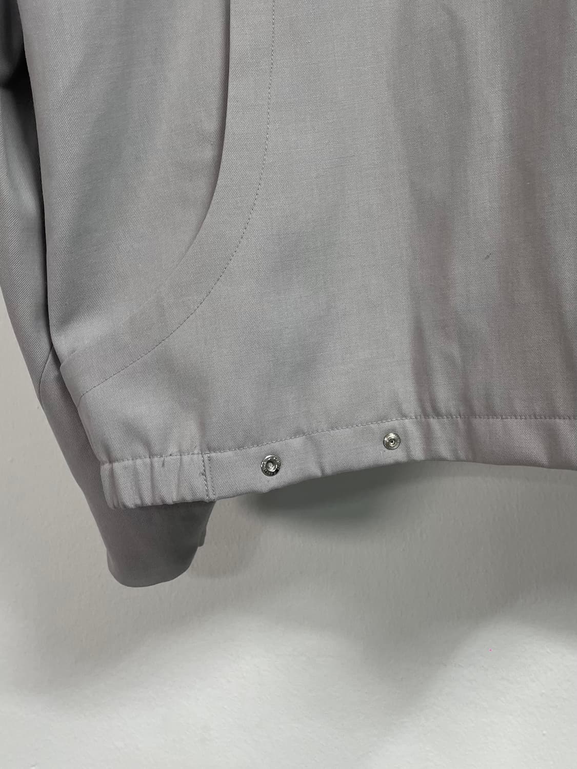 쿠어 모카그레이 울 투웨이 블루종 자켓 (on.603)  상품이미지5