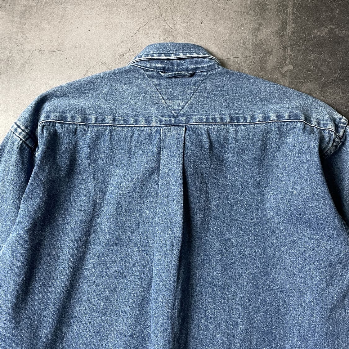 TOMMY HILFIGER 토미힐피거 빈티지 데님 코튼셔츠 A00364 상품이미지8