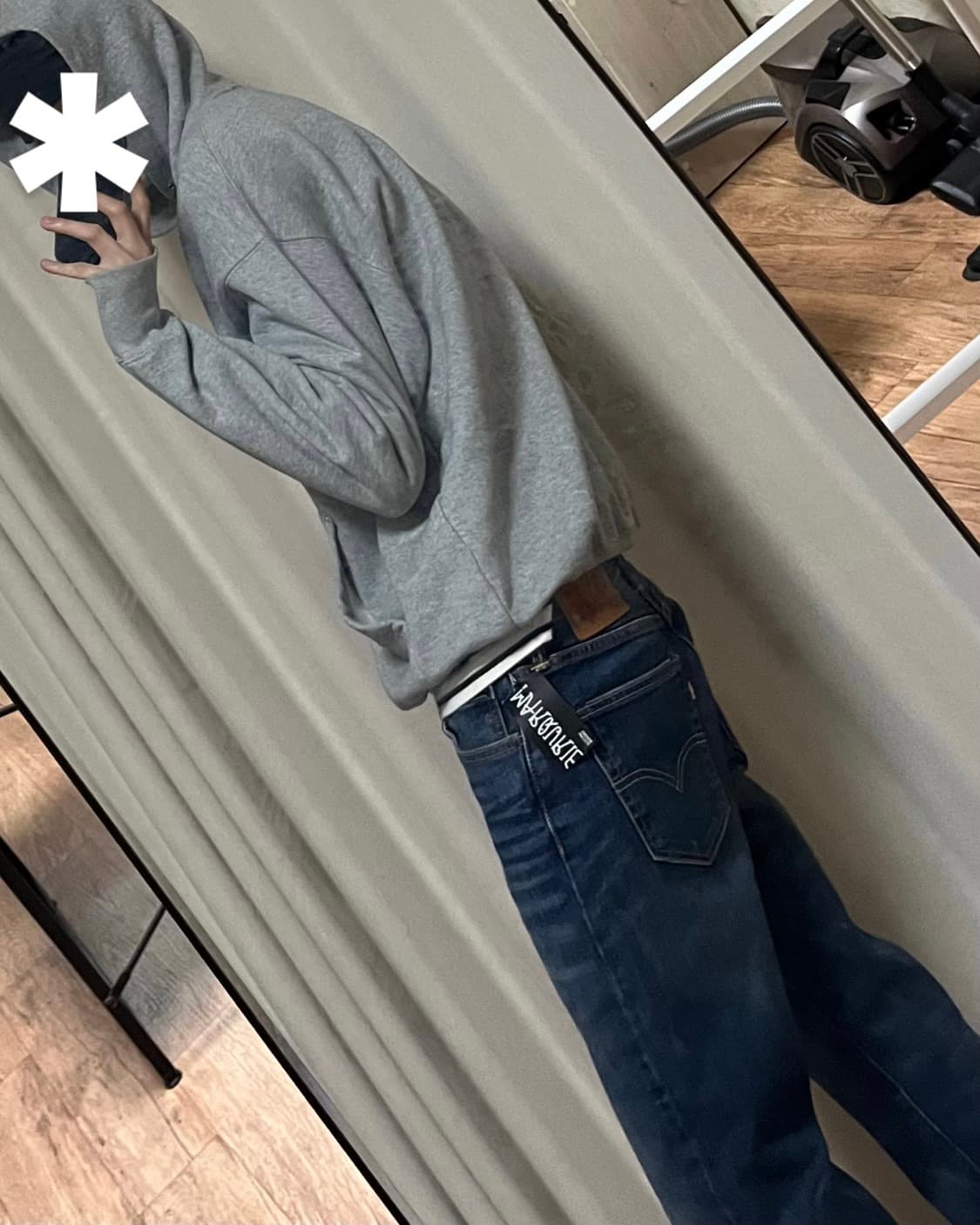 인템포무드 해비 코튼 썸홀 후디 L 상품이미지3