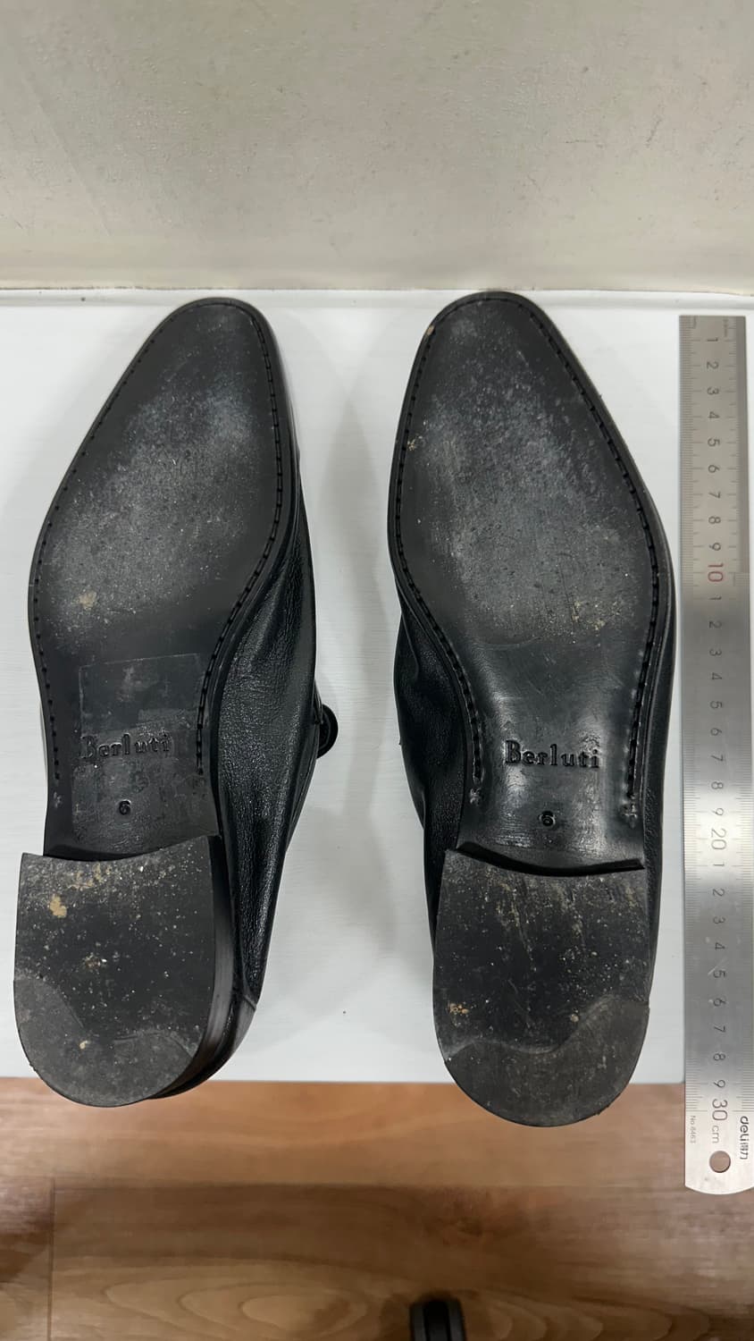 벨루티 Berluti 로렌조 블랙/다크블루 6 상품이미지4