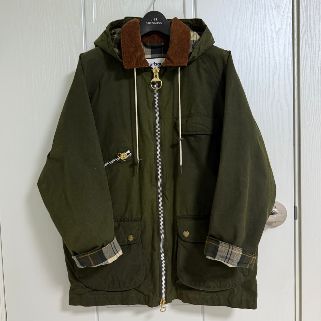 바버 알렉사청 콜라보 Barbour Alexa Chung 상품이미지2