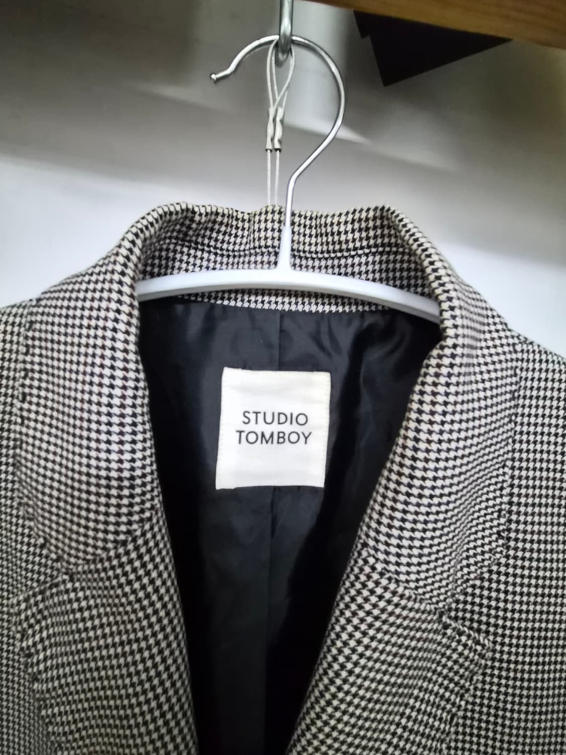 톰보이 체크자켓 상품이미지2