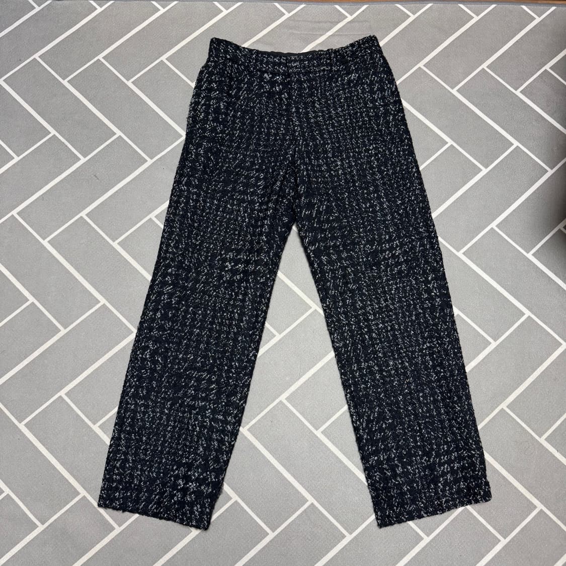 (50)25시즌 cos 코스 하운드투스 트라우저 블랙 상품이미지1