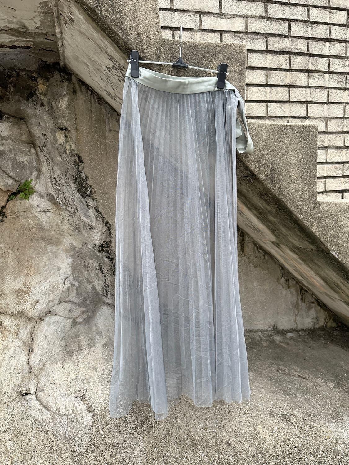 Vintage layered sheer skirt 상품이미지1