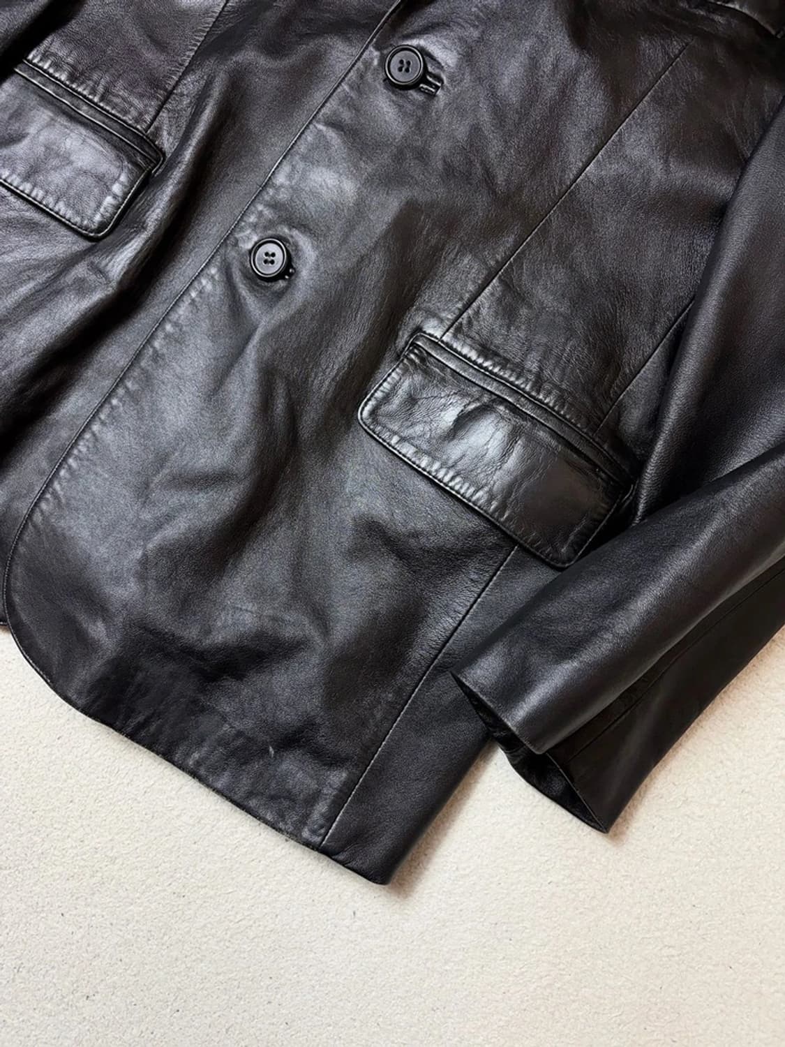 MATV 00's 양가죽 블레이저 자켓 PN9198 상품이미지3