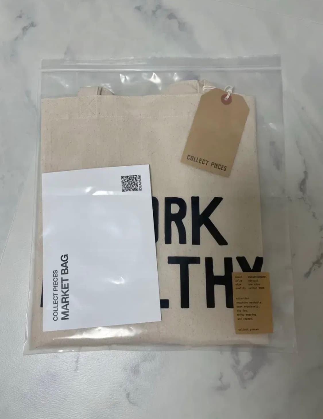 컬렉트피시스 토트백 상품이미지1