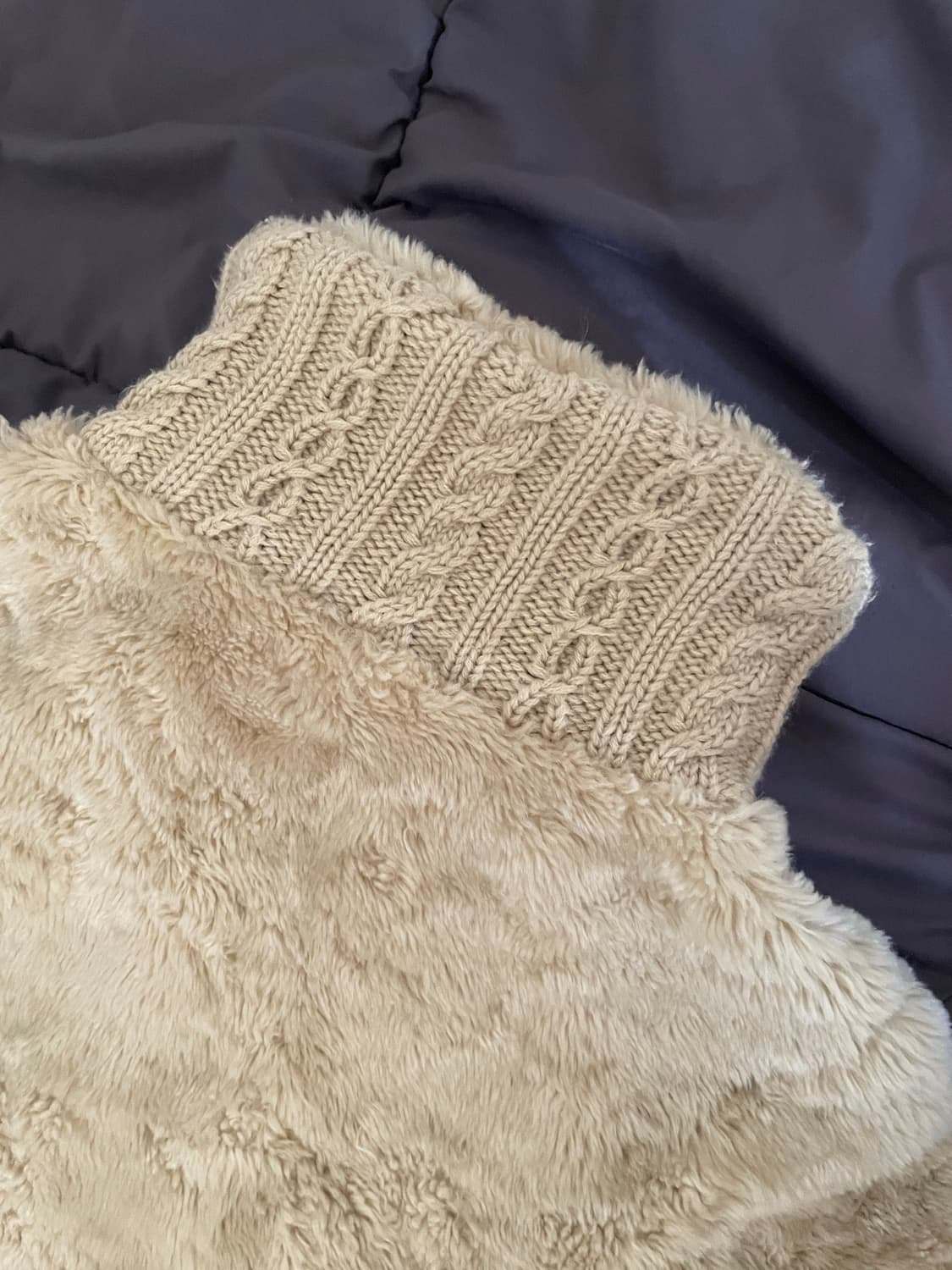 걸스🐶)빈티지 퍼자켓 상품이미지6