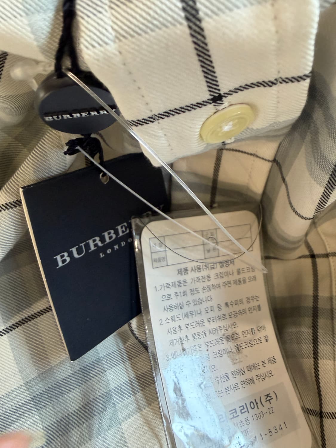 버버리 런던 체크 셔츠 상품이미지7