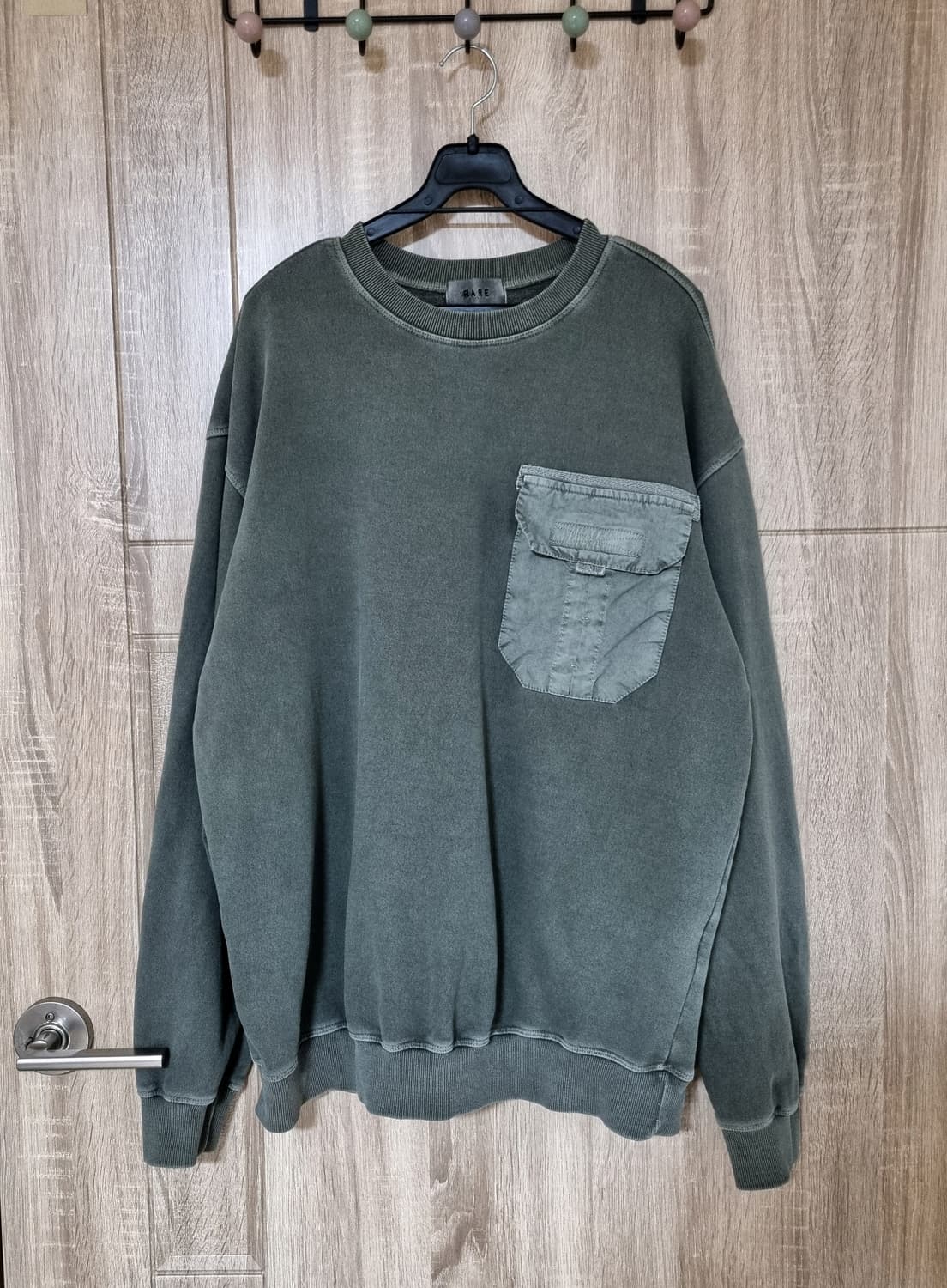 RARE 피그먼트 워싱 맨투맨 상품이미지1