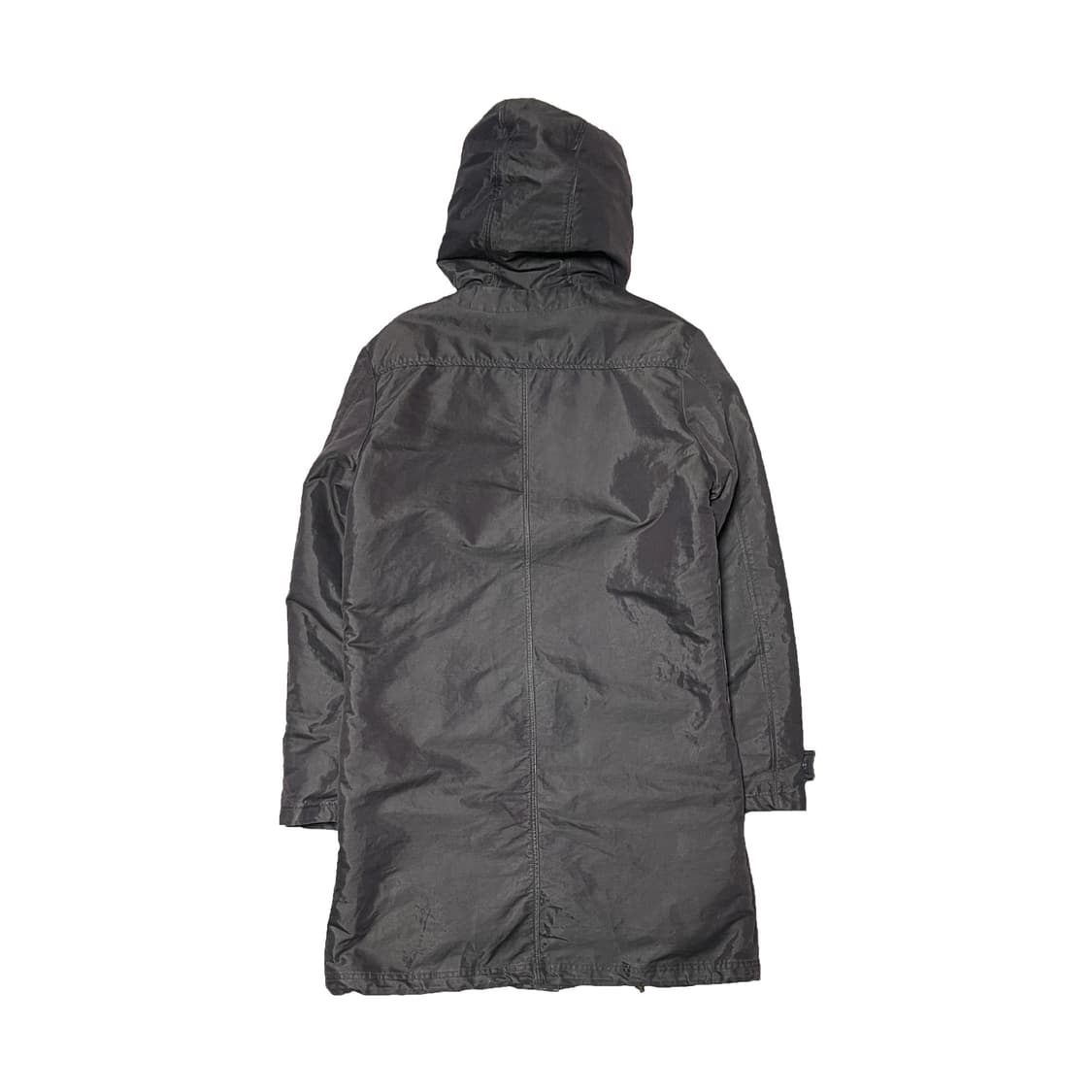 카키스 캘빈클라인진스 롱 후드 코트 점퍼 상품이미지2