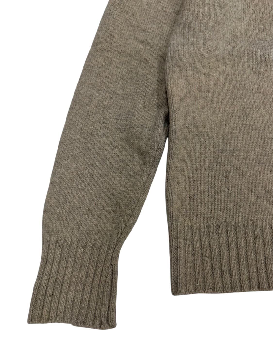 90s 폴로 울 니트 베이지 (M) 상품이미지5