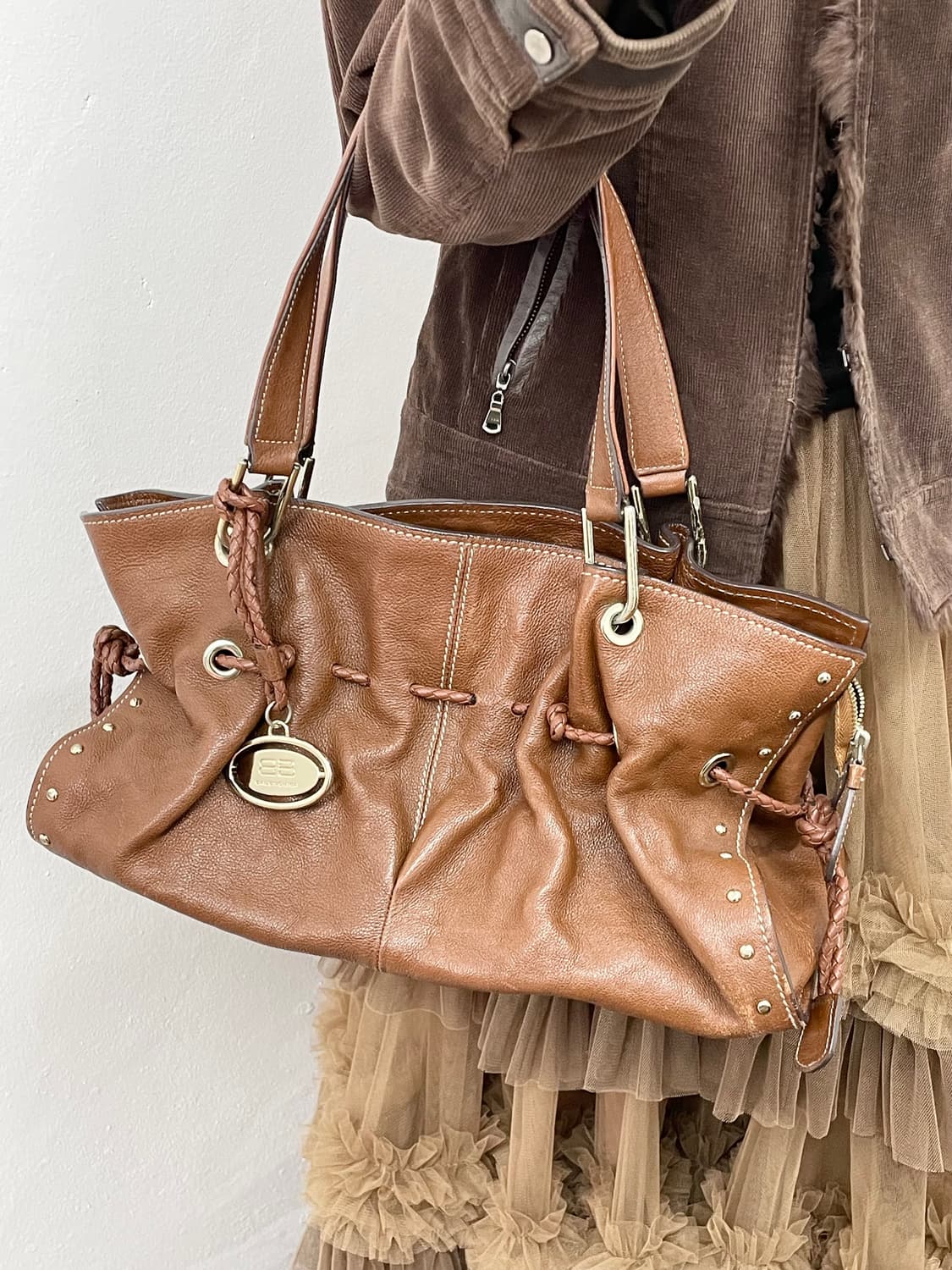 00s 발렌시아가 BB 드로우스트링 숄더백 상품이미지5