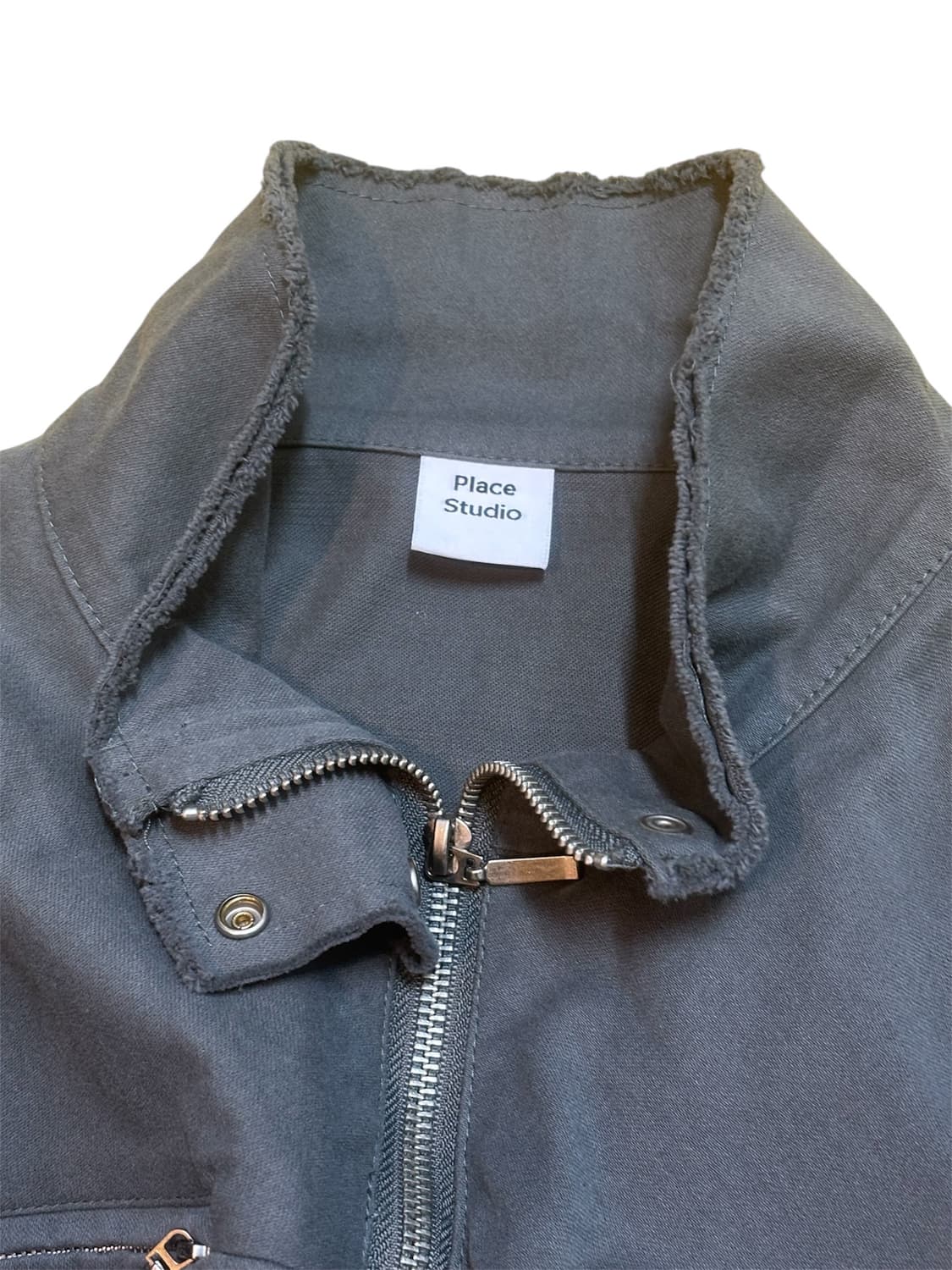 플레이스 스튜디오 데미지 빈티지 워싱 스트링 라인 자켓 상품이미지10