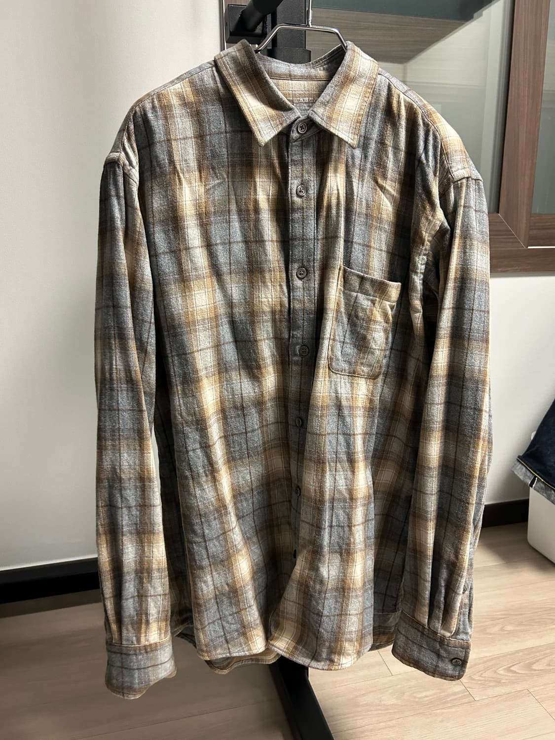 무인양품 플란넬 셔츠 L 상품이미지2