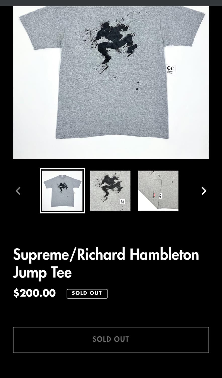 05ss Supreme X Richard Hambelton(USAMade 상품이미지10